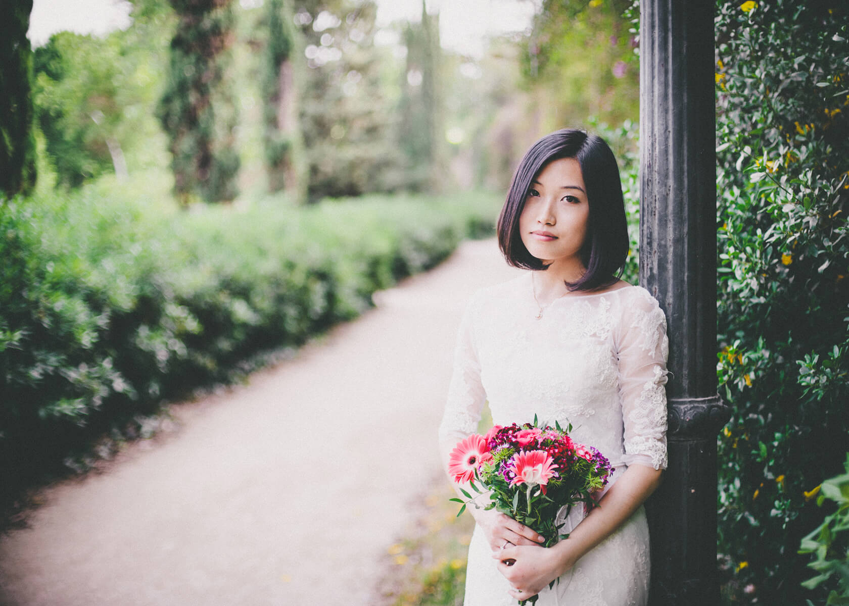 Post-wedding photo session in Barcelona