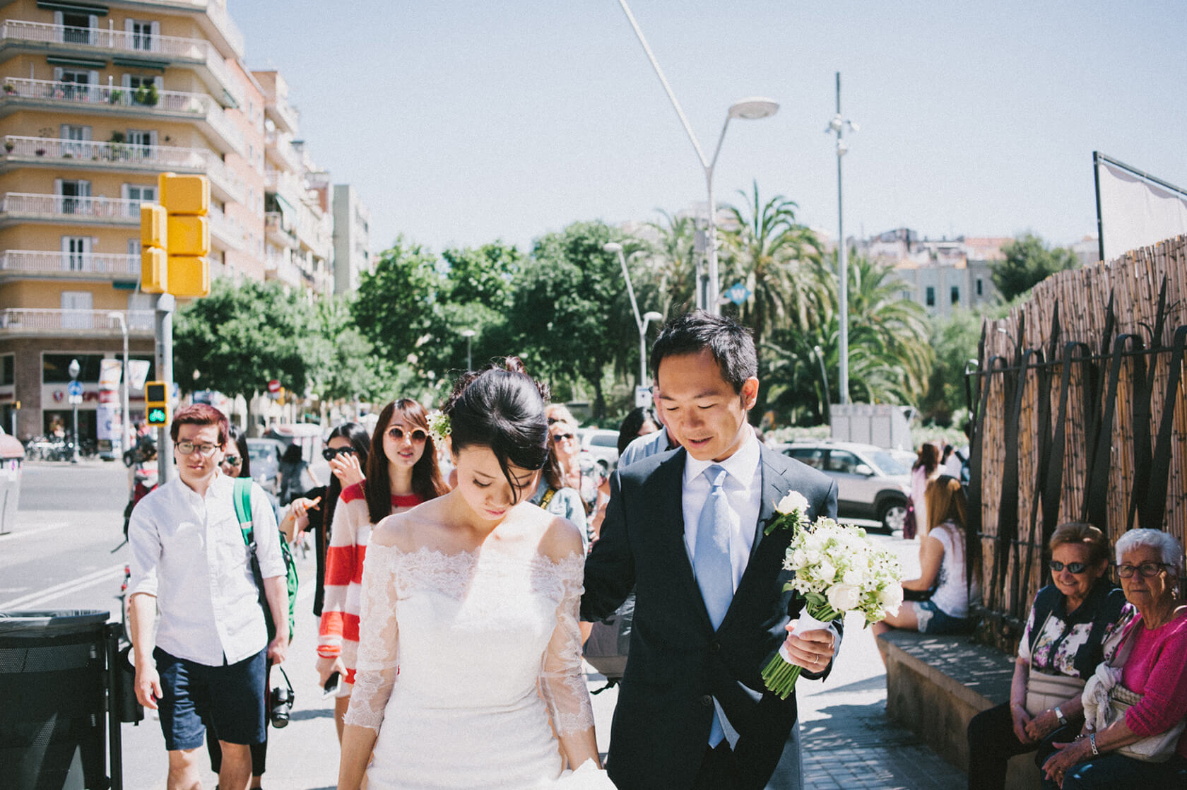 Sagrada Familia destination wedding